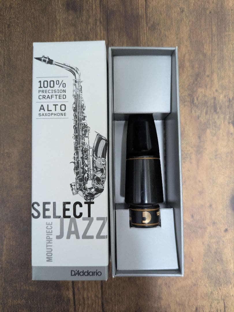 D'Addario Select Jazz D6Mアルトサックス マウスピース