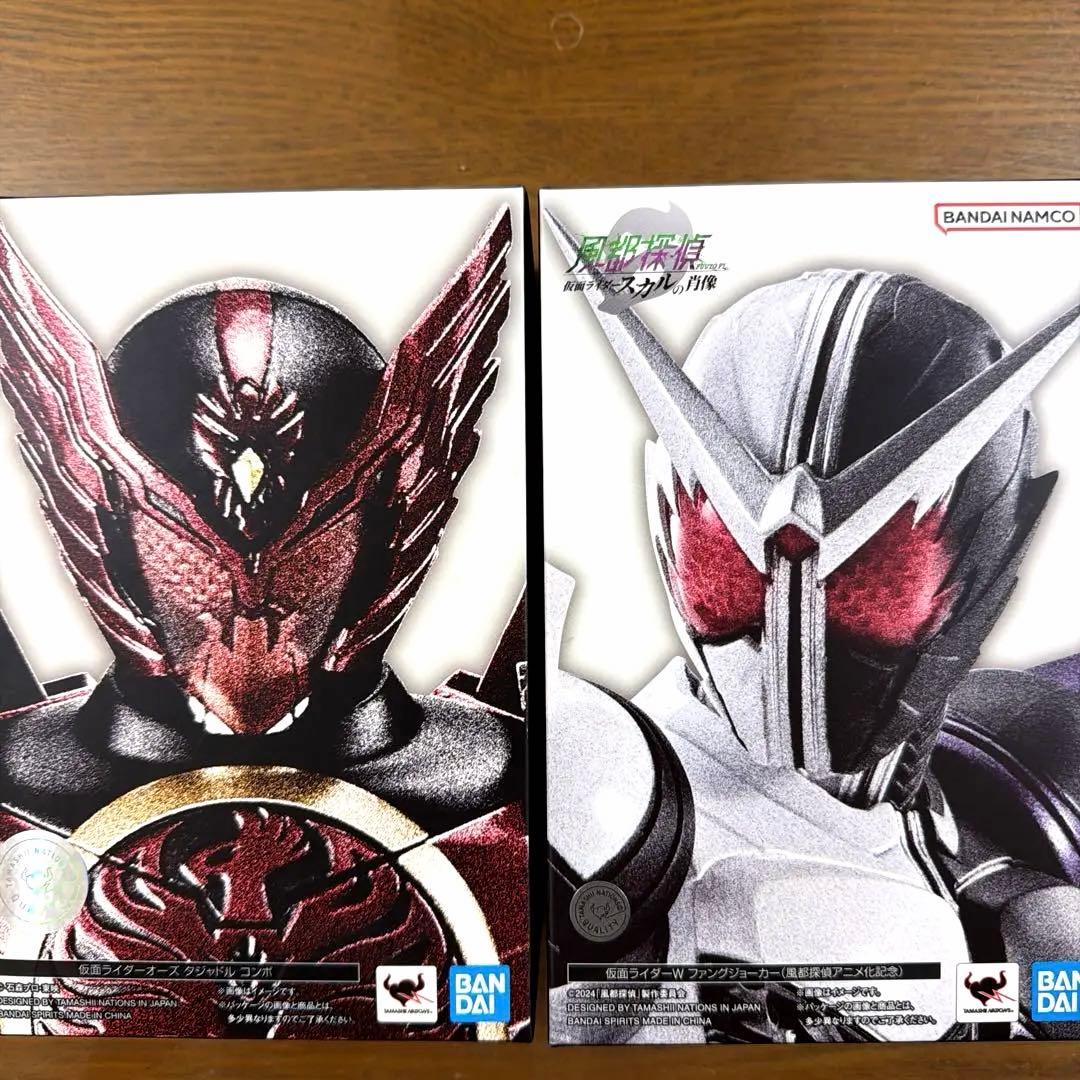 S.H.Figuarts（真骨彫製法）　仮面ライダーW、オーズ　セット