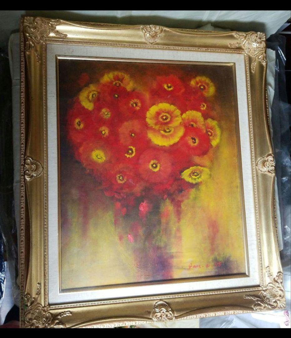 けしの実 油彩です