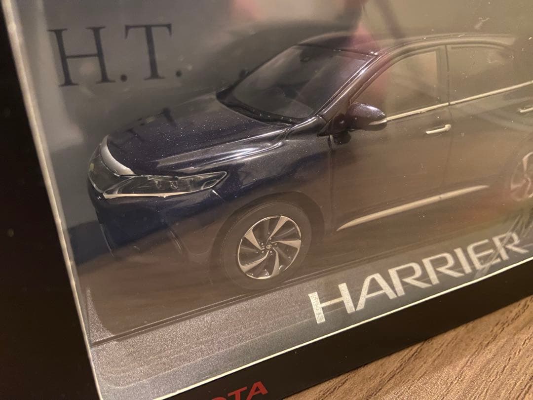 1/30 トヨタ　ハリアー　ターボ　カラーサンプル　非売品　ミニカー　ブラックP