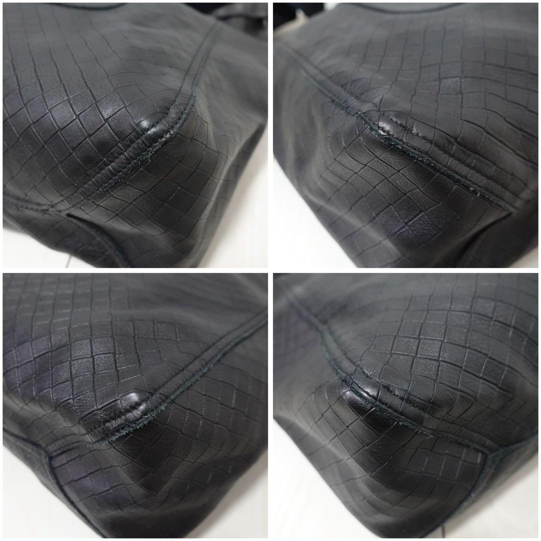 ボッテガヴェネタ　イントレッチオ　ミラージュ　ショルダーバッグ　トートバッグ　黒