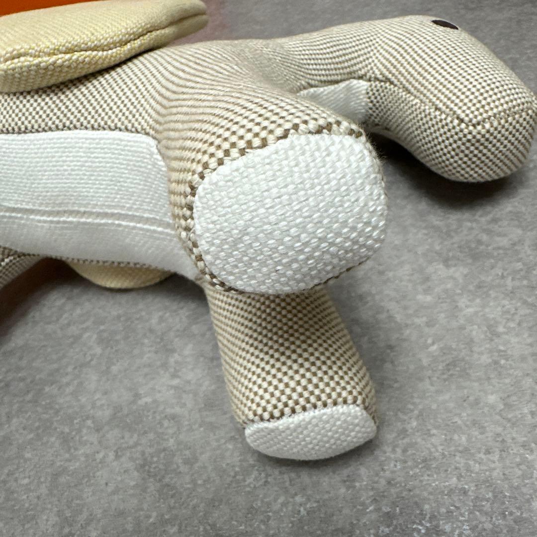 ★極美品★HERMES エルメス エポペ ドラゴン ぬいぐるみ ベージュ