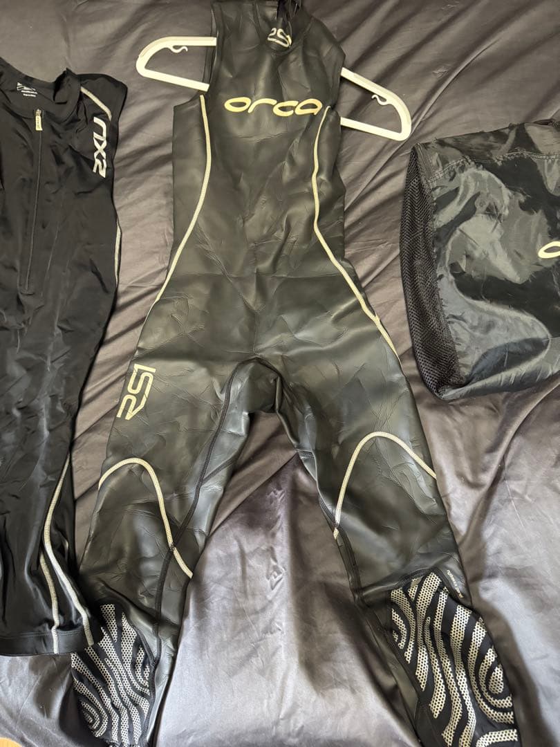 orca RS1 トライアスロン　ウェットスーツ黒とおまけ