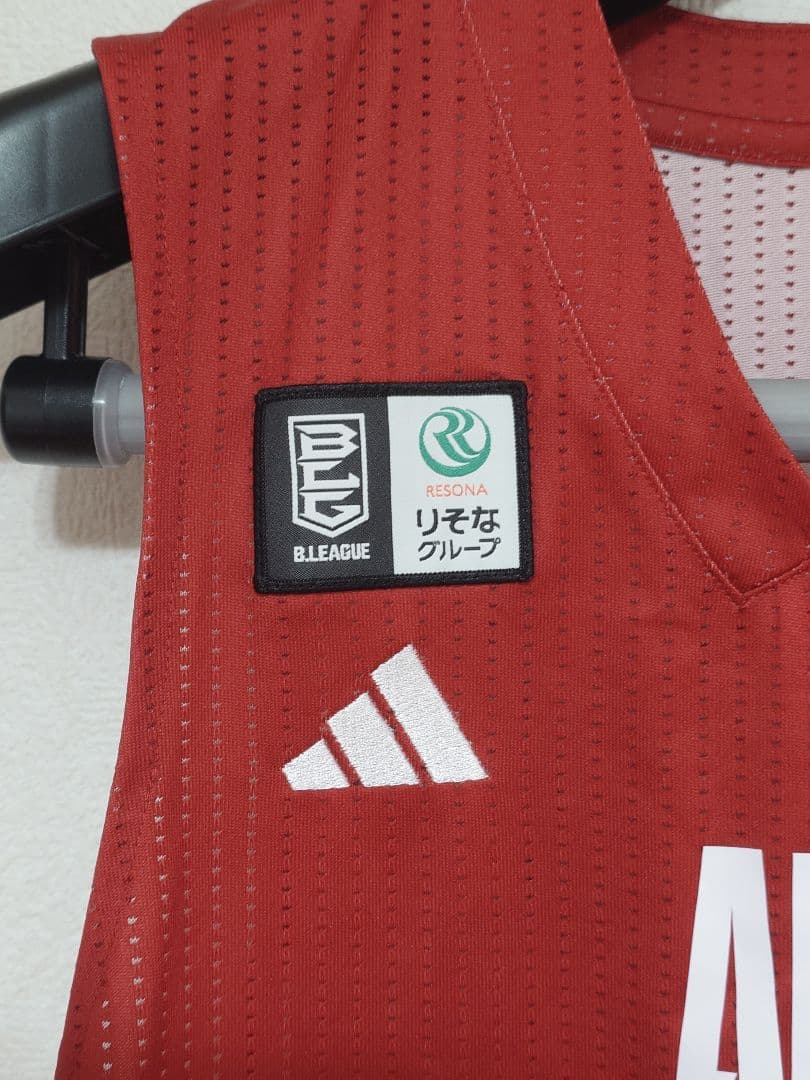 アルバルク東京 セバスチャン・サイズ FANユニフォーム 2XL 赤 レッド