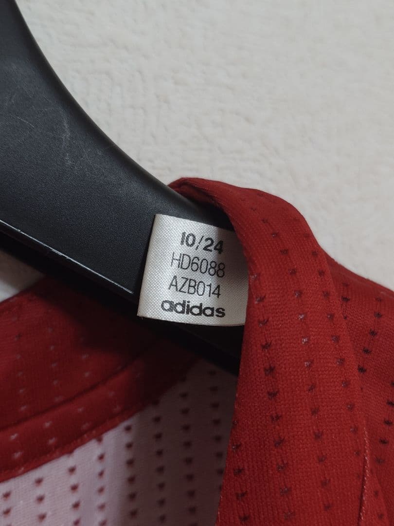 アルバルク東京 セバスチャン・サイズ FANユニフォーム 2XL 赤 レッド