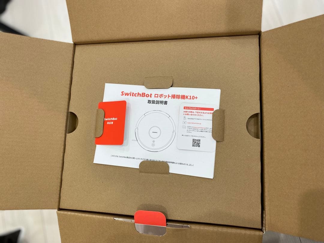 SwitchBotロボット掃除機K10+