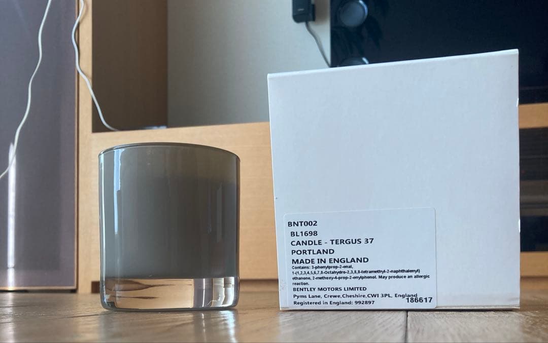 BENTLEY TERGUS 37 アロマキャンドル