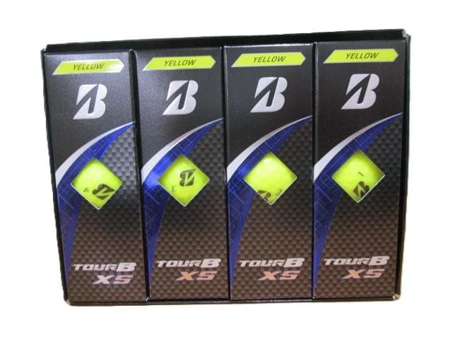 ブリヂストン TOUR B XS ゴルフボール イエロー 2ダースセット
