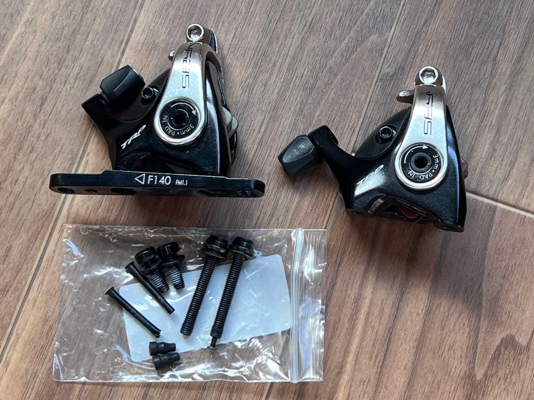 TRP SPYRE MD-C610 両面駆動機械式ディスクブレーキ 前後セット