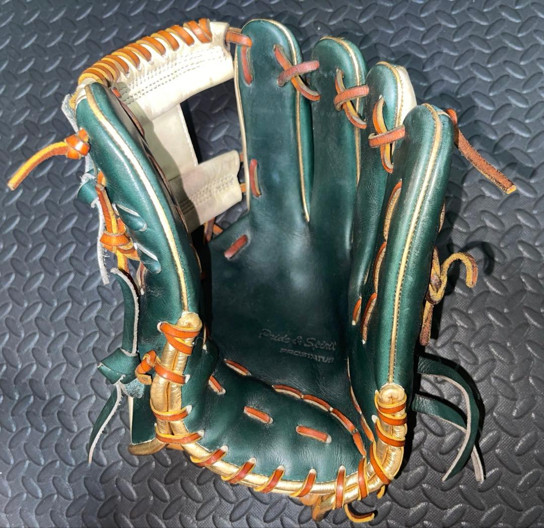 「即戦力」　ZETT 今宮モデル　限定モデル　グローブ　薬指リング付き