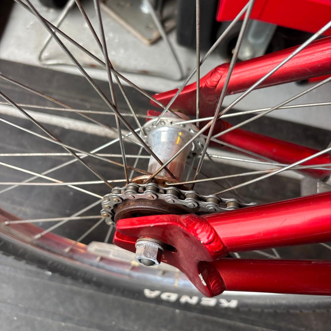 ［引き取り限定］SEBIKES BMX レッド 24インチ　整備済み！