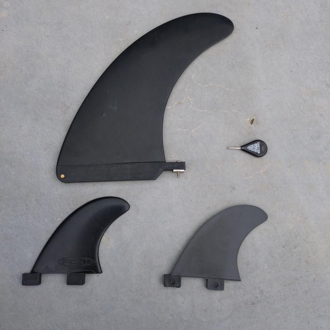 サーフボード　ロングボード　shootz　9.0　付属品多数あり　【手渡し希望】