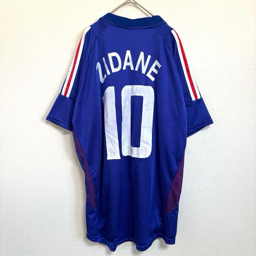 希少✨フランス代表ジダンユニフォーム　トレーニングウェア ジダン　速乾　メッシュ