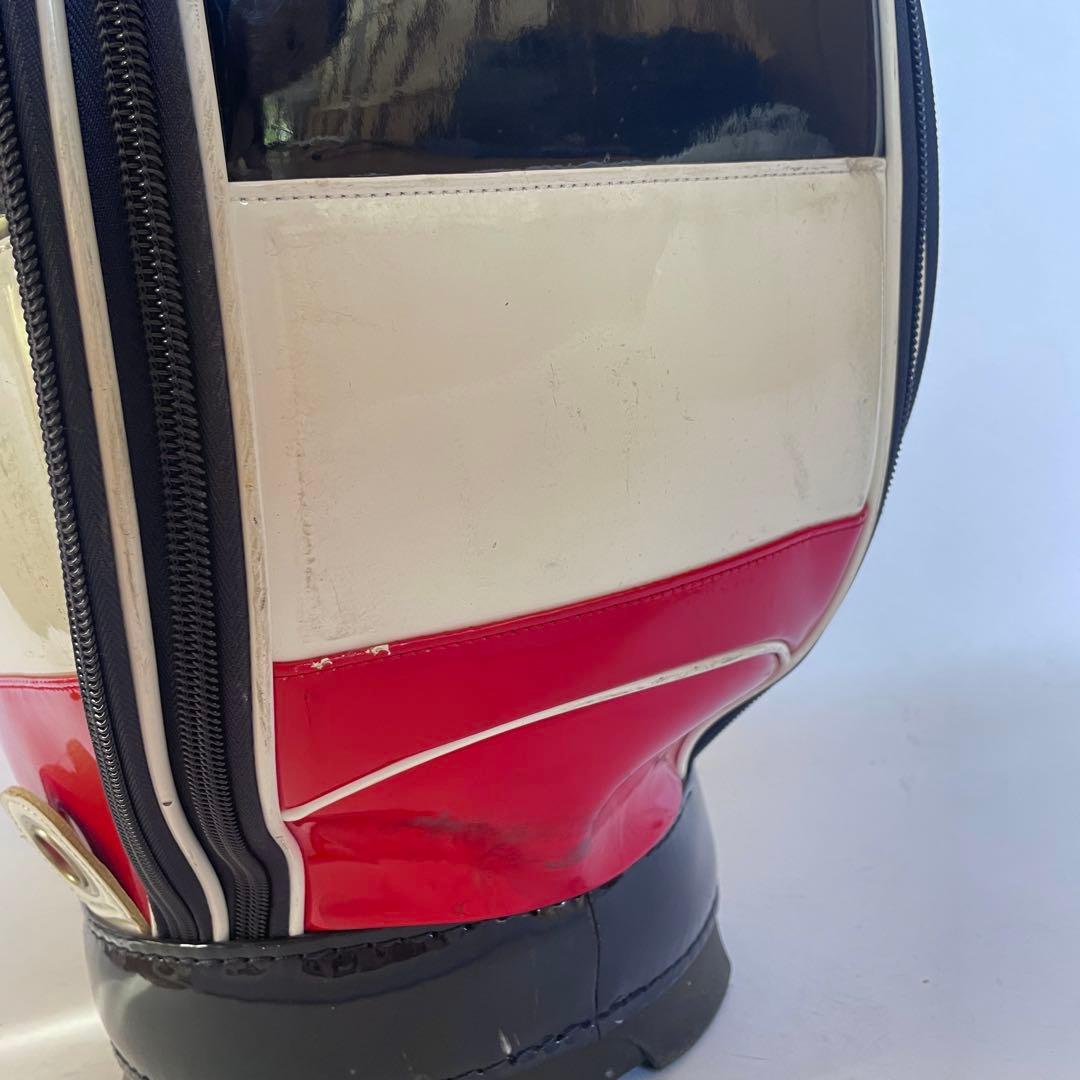 トミーヒルフィガー　ゴルフバッグ　ネイビー　THMG2FC2