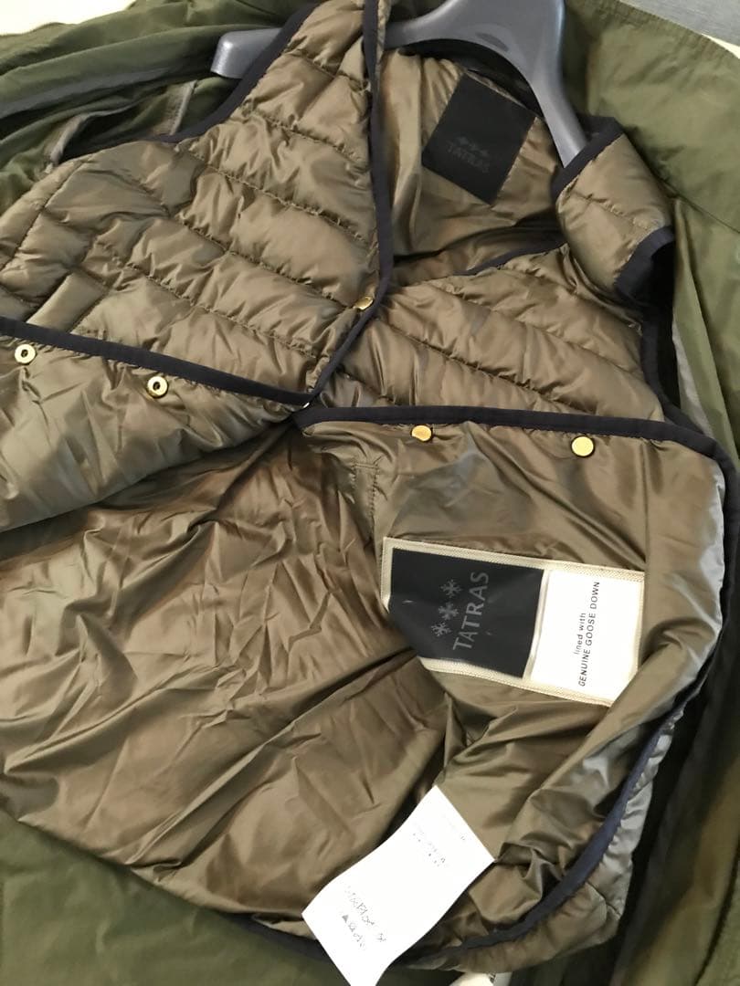 TATRAS モッズコート　インナーベスト付