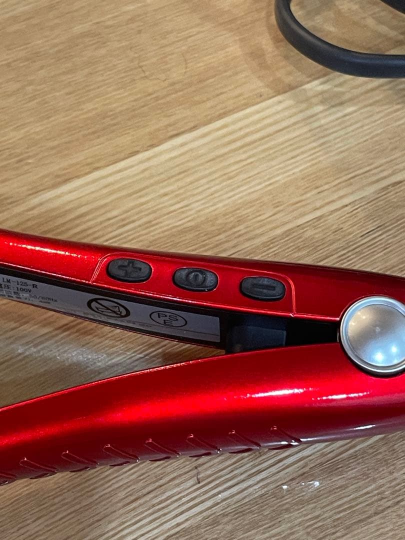 radiant ストレートヘアアイロン レッド28mm ラディアント