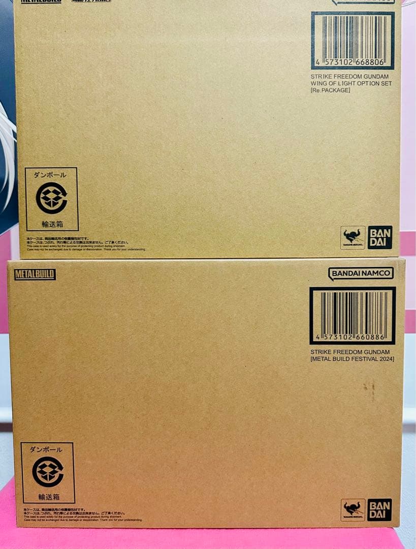 L BUILD　ストライクフリーダムガンダム　＆　光の翼オプションセット