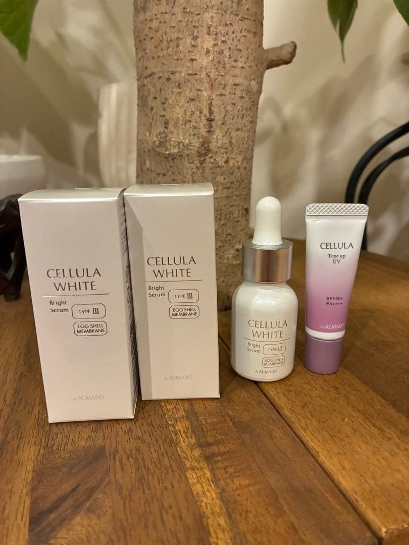 【CELLULA】チェルラー ホワイト ブライトセラム2本➕おまけ付き