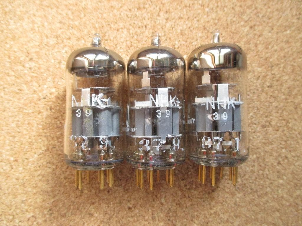 ナショナル Matsushita 7308 E188CC 真空管 3本セット