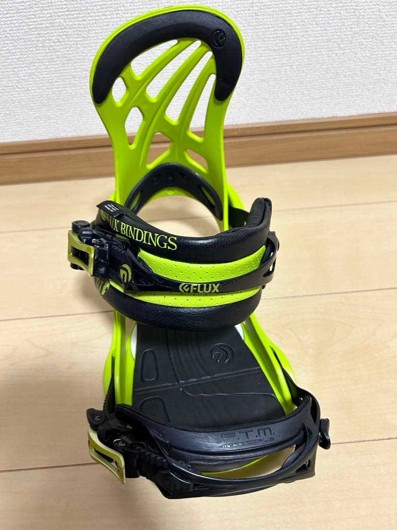 FLUX RL スノーボード ビンディング Mライムグリーン