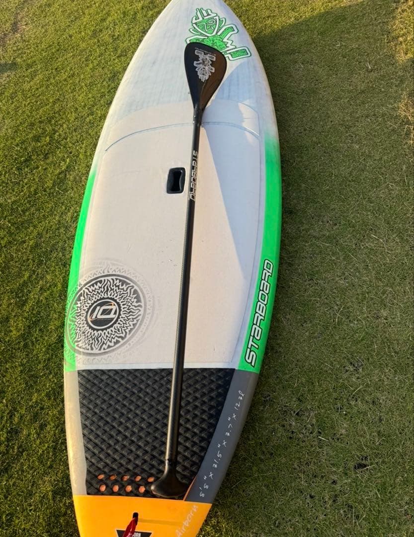 SUP！スターボード　フルカーボン！ ボード、パドル、リーシュ3点セット！