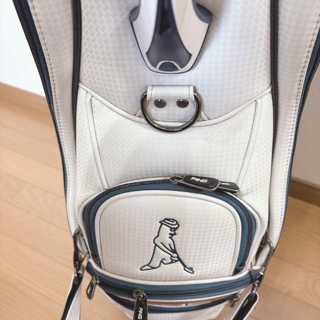 K387 MR.PING キャディバッグ KARSTEN ３点式フード無し