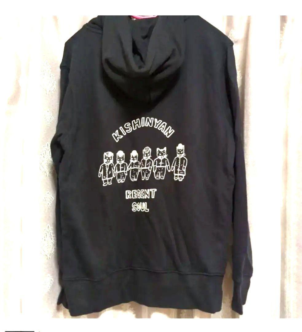 SALE 氣志團フーディ にゃんこパーカー ブラック 猫パーカー M