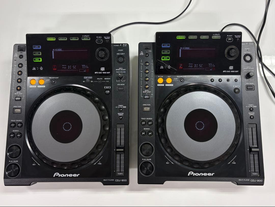 Pioneer CDJ-900 2台セット ヘッドホンプレゼントあり