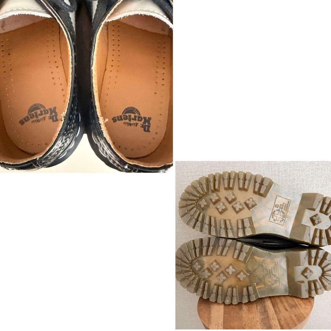 未使用級✨ドクターマーチン BEX ブローグ バイカラー 保存袋25cm