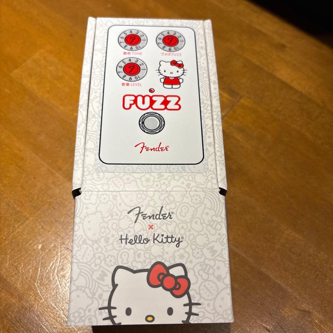 Hello Kitty Fenderファズペダル　白色