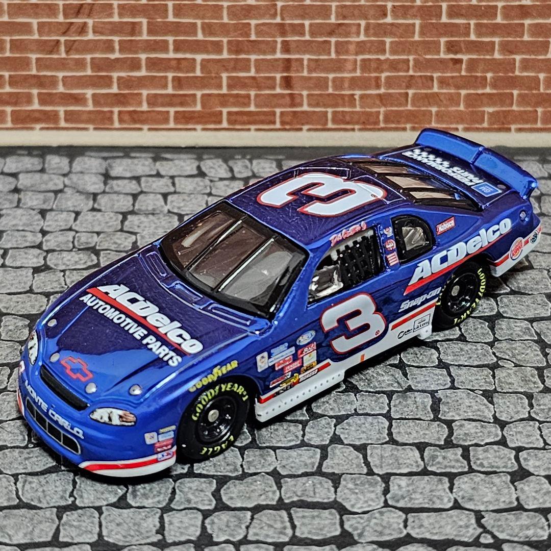 ACデルコ　ナスカー　ブルーメッキ　1/64　ミニカー　当時物