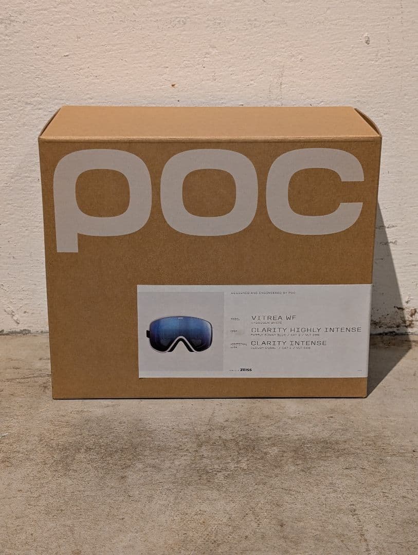 POC VITREA WF ポック ゴーグル 新品未使用 スペアレンズ付