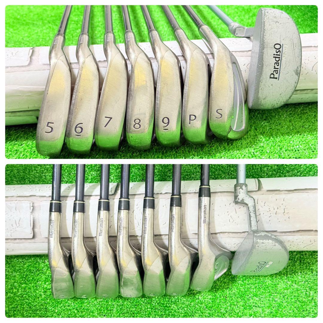 パーリーゲイツ マルマン 初心者 レディースゴルフクラブセット フルセット 一式