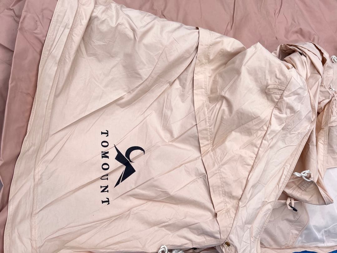 TOMOUNT ロッジ型 ワンポールテントTC ポリコットン