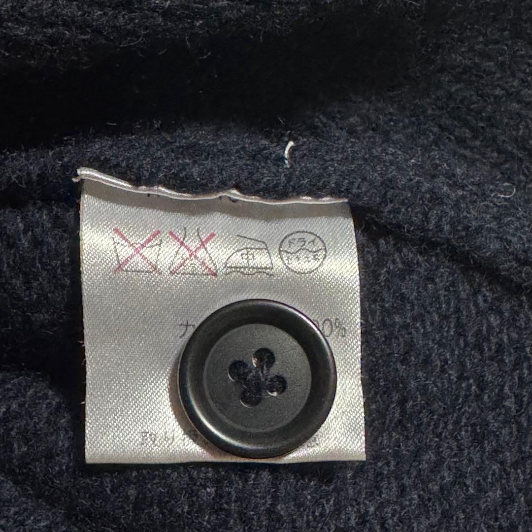 n100 エヌワンハンドレッド　カーディガン 長袖　カシミヤ100 ベルト付き