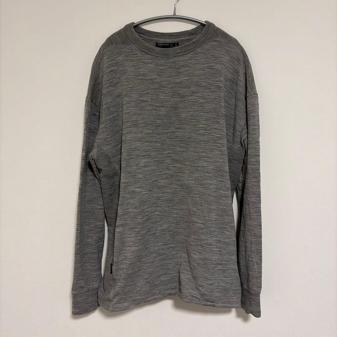 アイスブレーカー REAL FLEECE LS CREWE リアルフリース