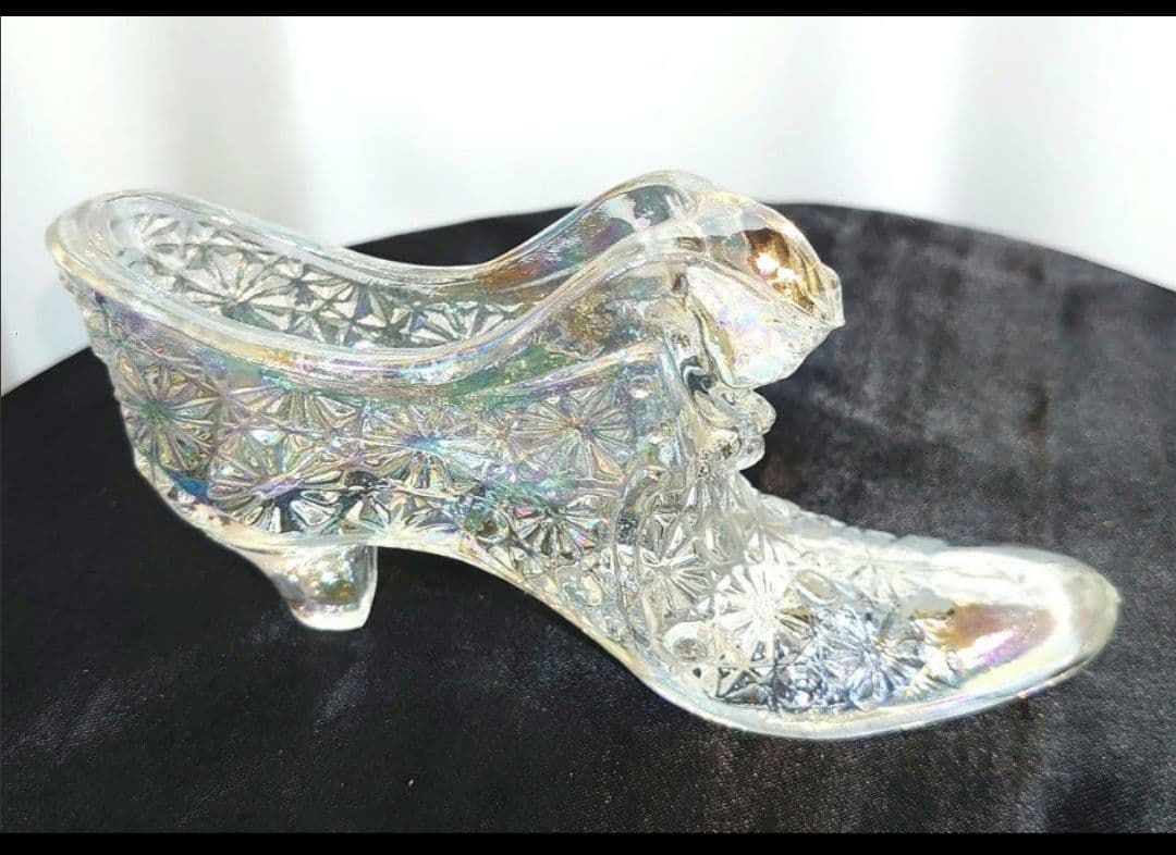 60 -70代 フェントン キャットシューズ オパール デイジー＆ボタン柄