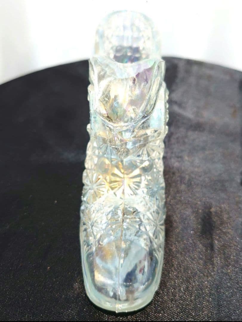 60 -70代 フェントン キャットシューズ オパール デイジー＆ボタン柄