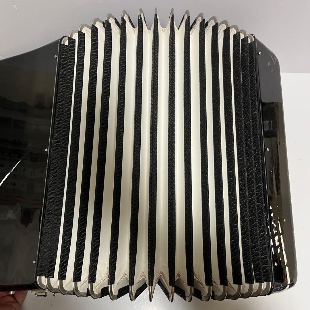 TOSCANO アコーディオン 34鍵盤 トスカーノ ブラック