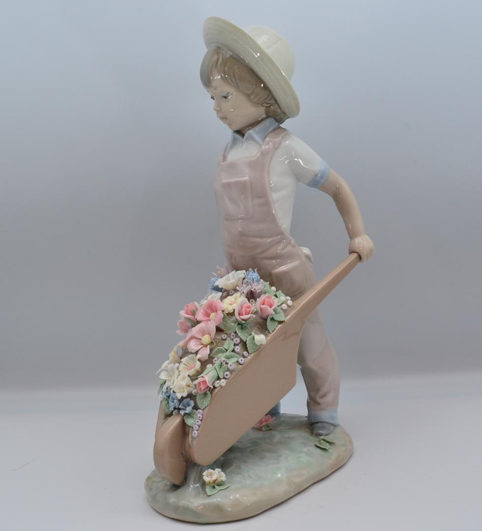 花車　＃1283　★リヤドロ　スペイン　ポーセリン　ヴィンテージ　欠けあり