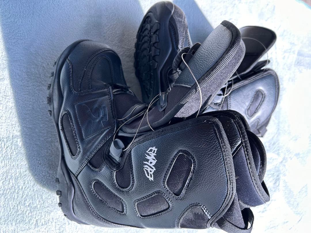 美品　152cm日本未発売　ライド CROOK ブーツ・ケース付き