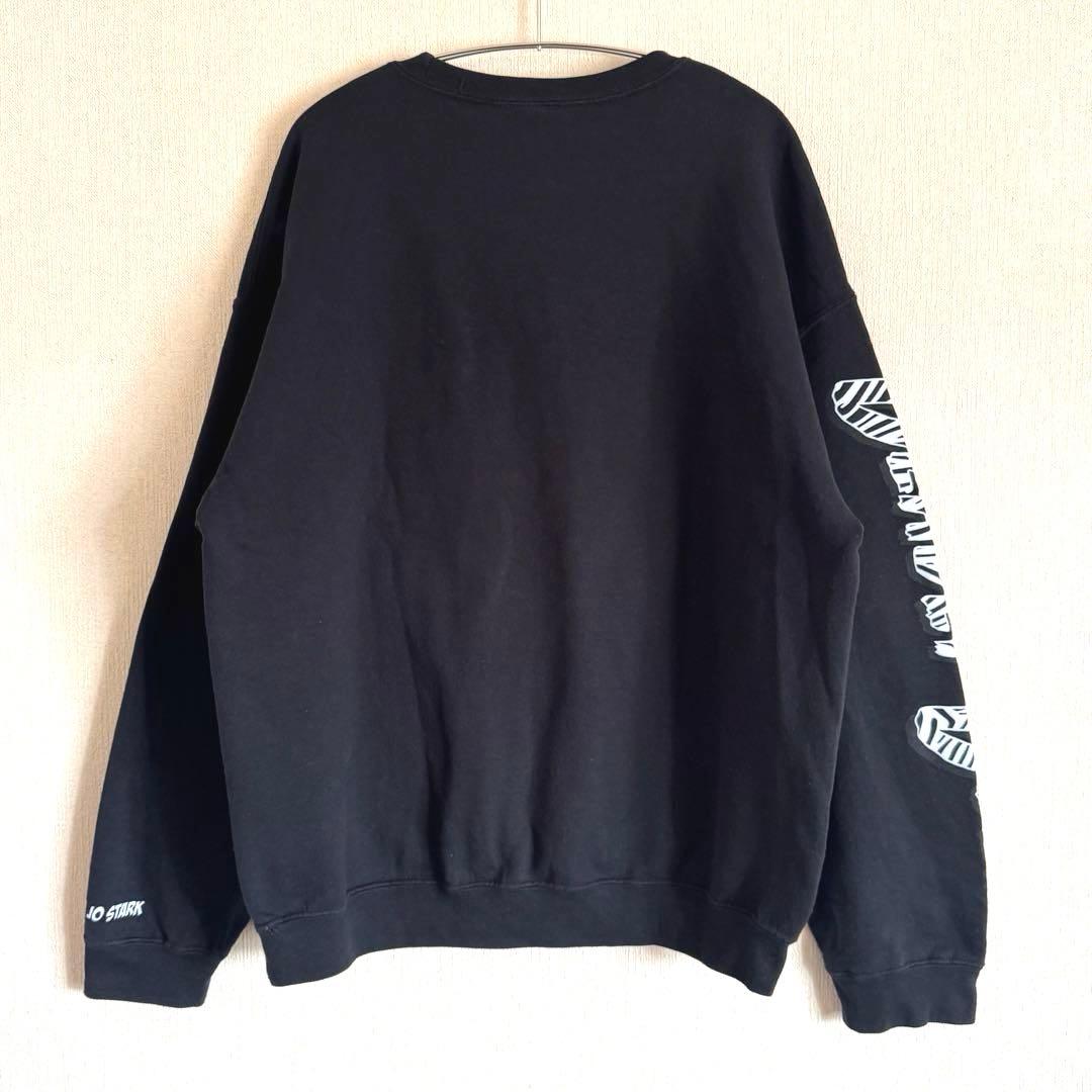 デッドリードール　スウェット　90sビンテージ風　クロムハーツ系　XLサイズ