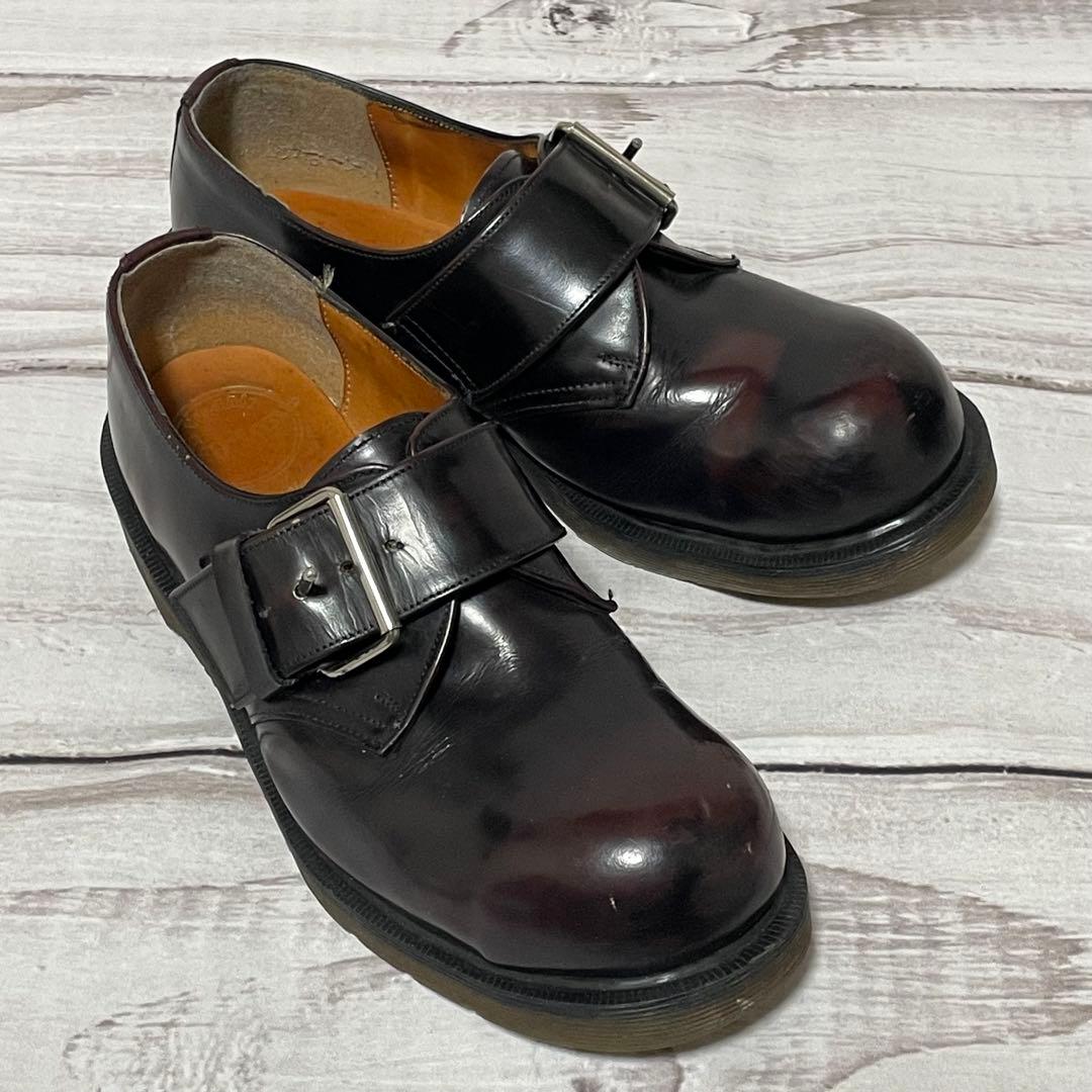 希少激レアDr.Martens ドクターマーチン ローファー バックル付き