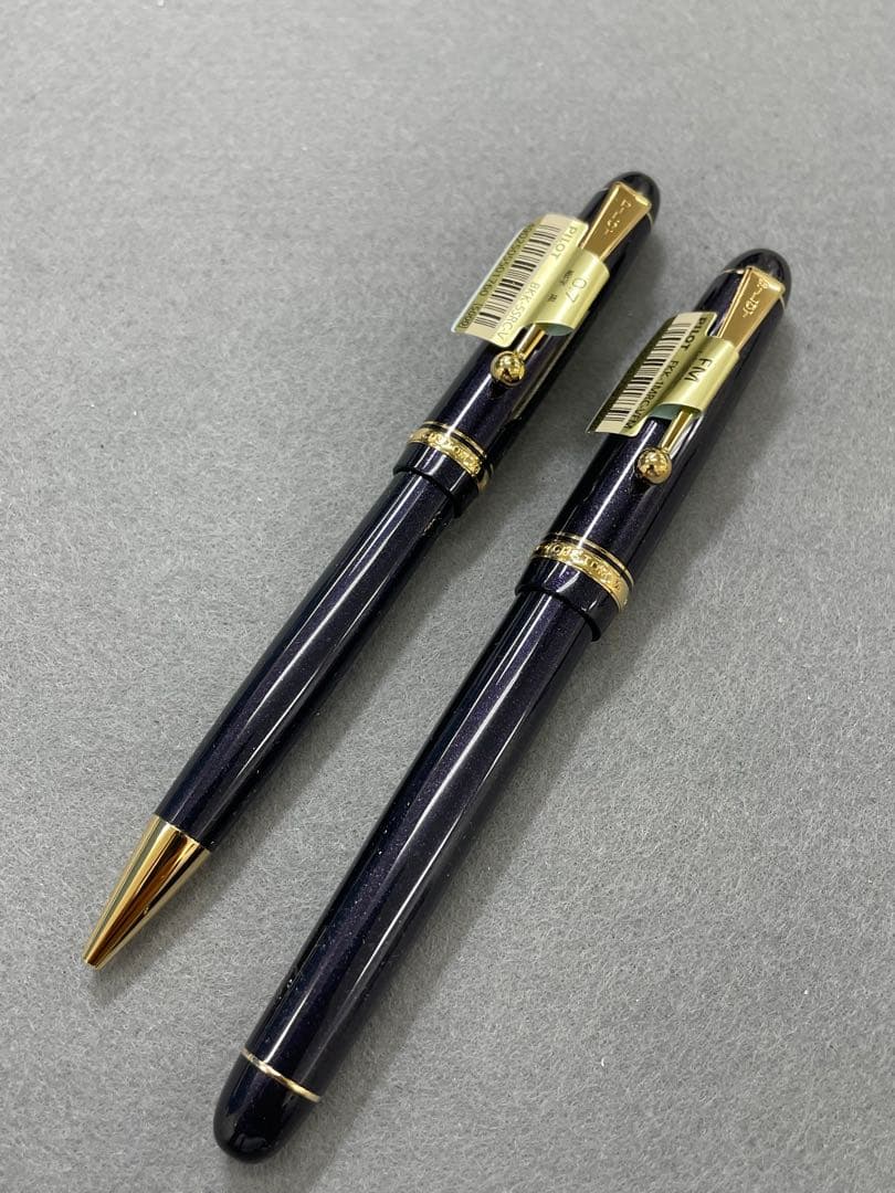 【未使用】パイロット万年筆　カスタム74 ラメバイオレット　セット　限定品