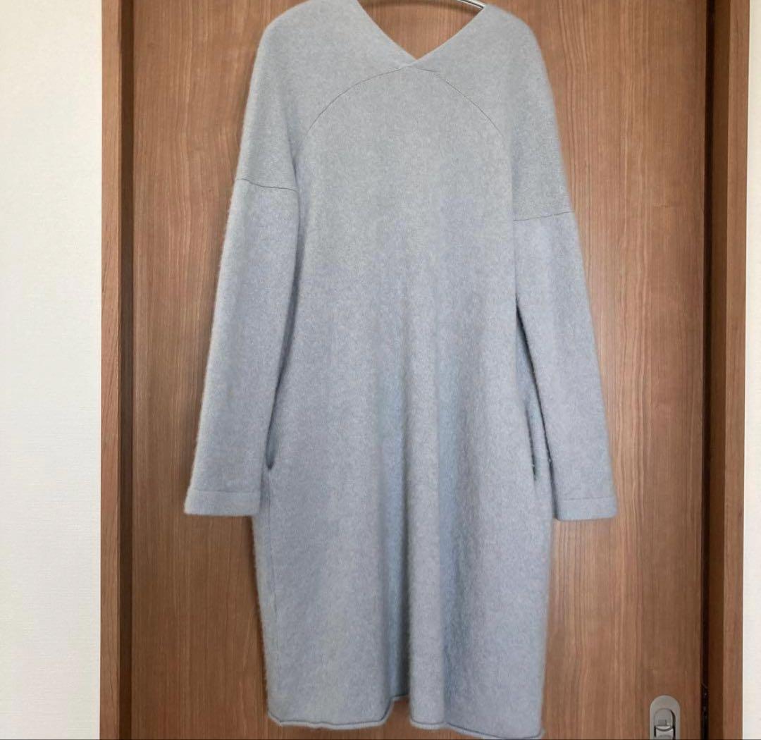 evam eva カシミヤカーディガン