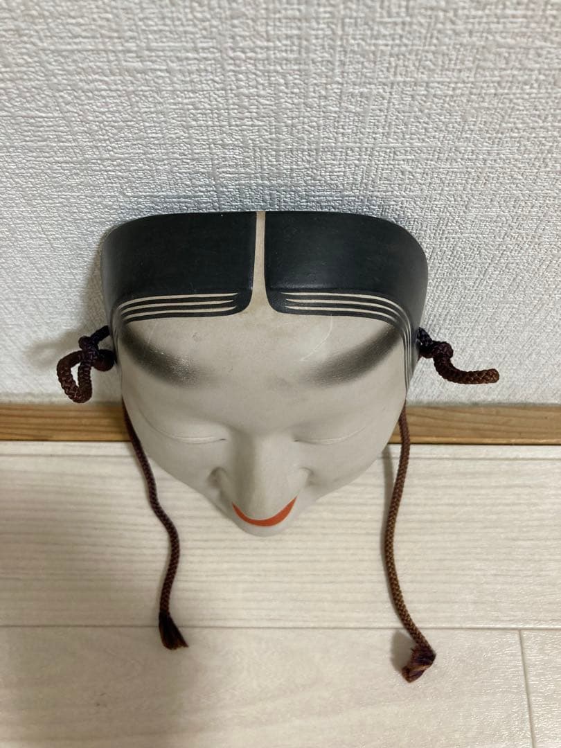 希少　能面　小面　美術品　伝統工芸品　アンティーク