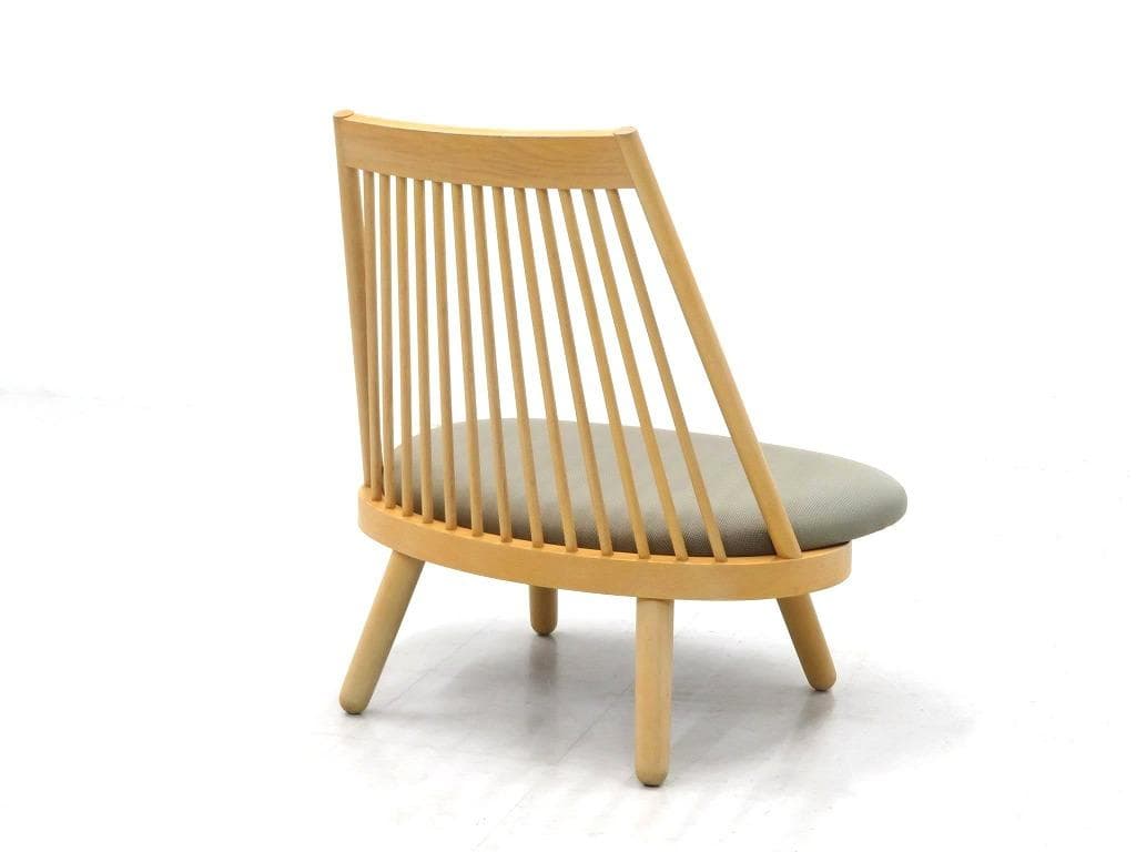 展示品　天童木工　豊口克平　スポークチェア　イス　ソファ　ラウンジ　和モダン