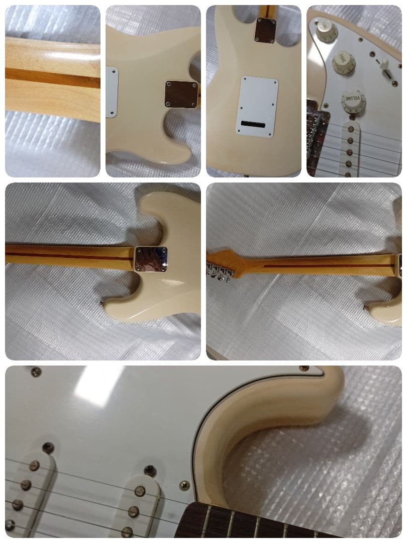 フェンダー メキシコ　ストラトキャスター レフティ　エレキギター