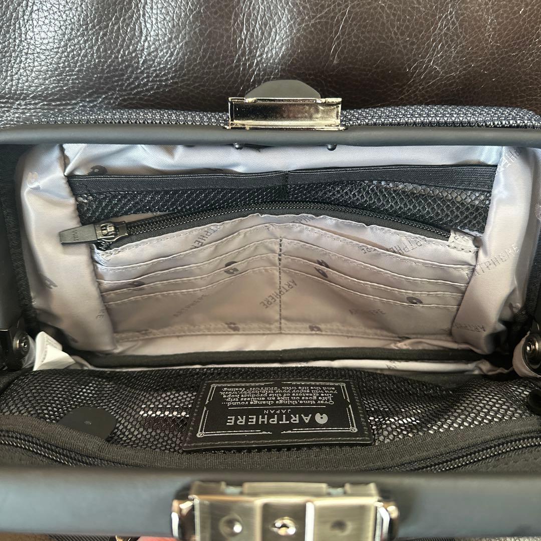 【美品】ARTPHERE グレー ショルダーバッグ