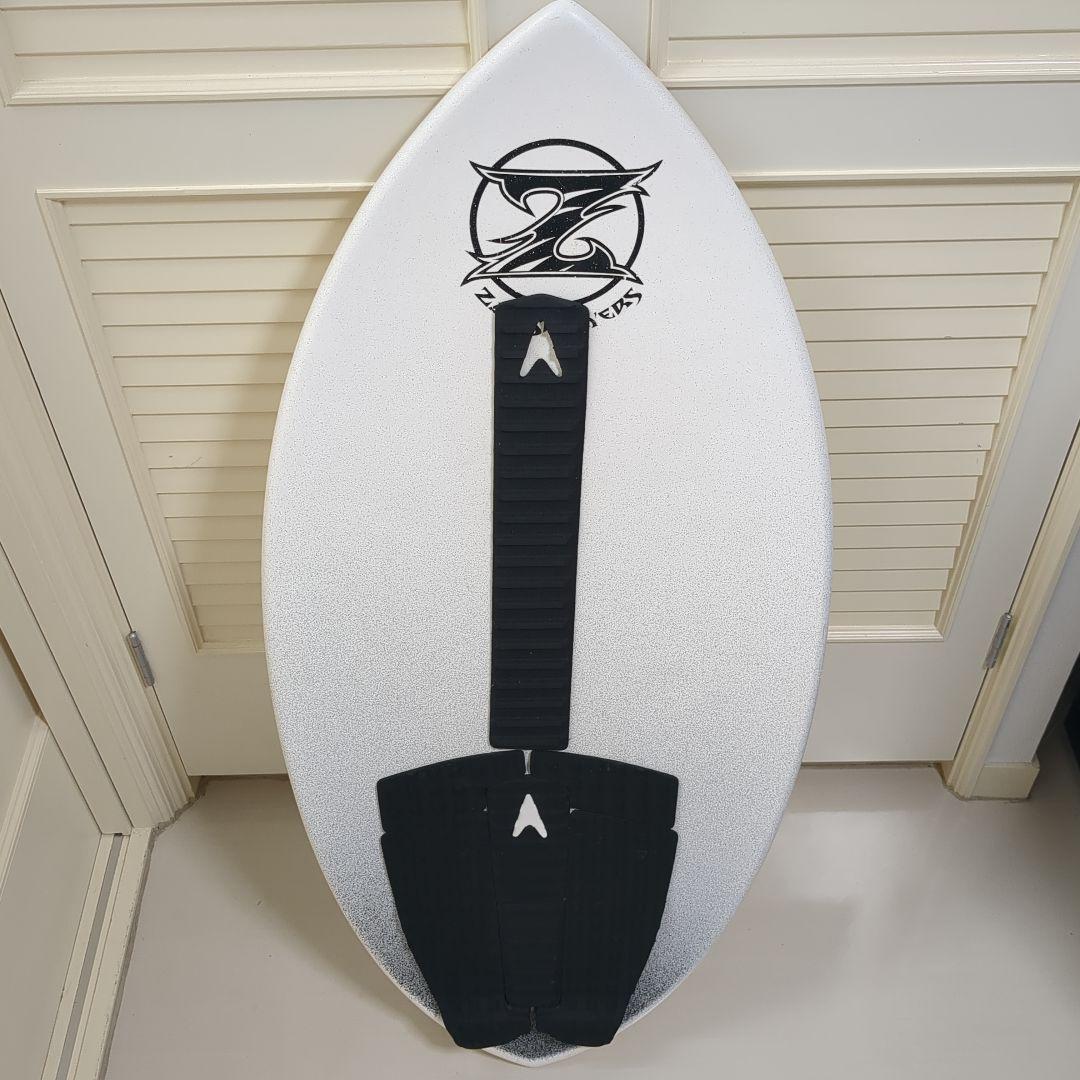 ザップ　スキムボード　サーフィン　デッキパッド　ホワイト